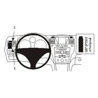 Brodit Proclip Monteringsbeslag - Opel Zafira B 05-11