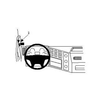 Brodit Proclip Monteringsbeslag - Volvo FE/FL 07-25