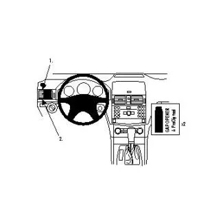 Brodit Proclip Monteringsbeslag - Mercedes Benz C-Class (180-320) 07-10