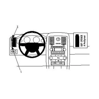 Brodit Proclip Monteringsbeslag - Chrysler 300C 05-10 og 300C Touring 05-10