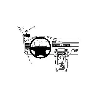 Brodit Proclip Monteringsbeslag - Volvo S80 07-11, V70 II 08-11 og XC70 08-11