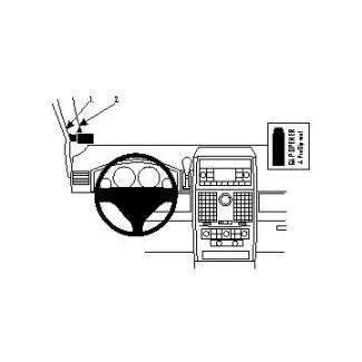 Brodit Proclip Monteringsbeslag - Chrysler Voyager 08-11