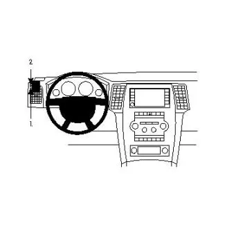 Brodit Proclip Monteringsbeslag - Jeep Grand Cherokee 08-10