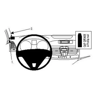 Brodit Proclip Monteringsbeslag - Renault Laguna 08-15