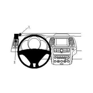 Brodit Proclip Monteringsbeslag - Nissan CrossCabriolet 09-14 og Murano 09-14