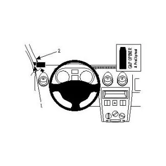 Brodit Proclip Monteringsbeslag - Dacia Logan 07-08 og Renault Logan 07-08