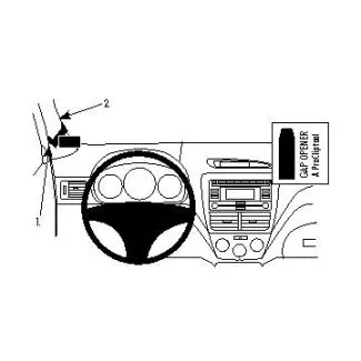 Brodit Proclip Monteringsbeslag - Subaru Forester 08-12