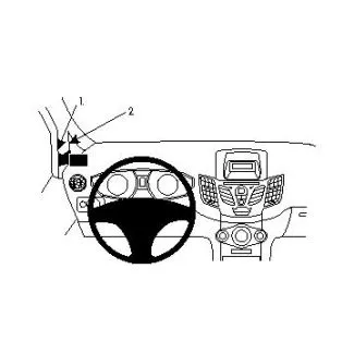 Brodit Proclip Monteringsbeslag - Ford Fiesta 09-17