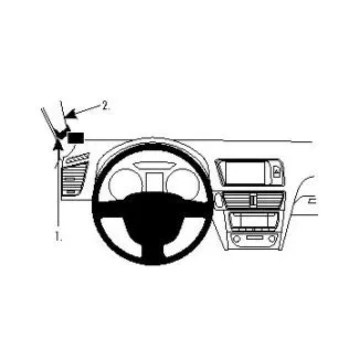 Brodit ProClip Monteringsbeslag - Audi Q5 09-17 (KUN til det gamle panel)