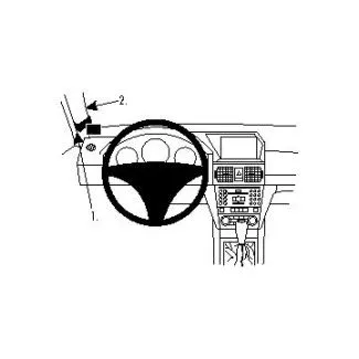 Brodit Proclip Monteringsbeslag - Mercedes Benz GLK-Class 08-15