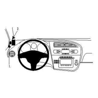 Brodit Proclip Monteringsbeslag - Seat Leon 06-12