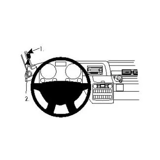 Brodit Proclip Monteringsbeslag - MAN TGM 14-20, TGS 08-20 og TGX 08-20