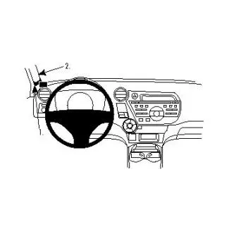 Brodit Proclip Monteringsbeslag - Honda Insight 09-15