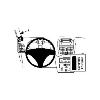Brodit Proclip Monteringsbeslag - Peugeot 206+ 09-13
