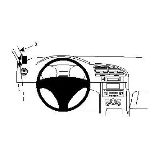 Brodit Proclip Monteringsbeslag - Peugeot 3008 09-16