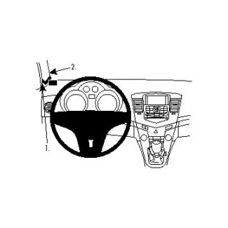 Brodit Proclip Monteringsbeslag - Chevrolet Cruze 09-14