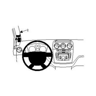 Brodit Proclip Monteringsbeslag - Ford Tourneo Connect 10-13 og Transit Connect 10-13