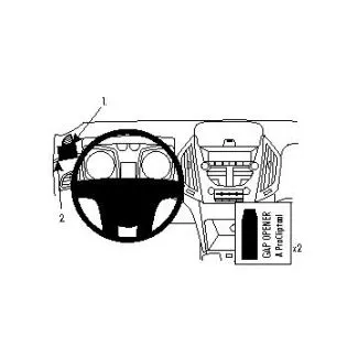 Brodit Proclip Monteringsbeslag - Chevrolet Equinox 10-16