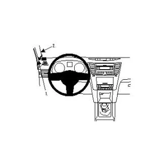 Brodit Proclip Monteringsbeslag - Subaru Legacy 10-14 og Outback 10-14