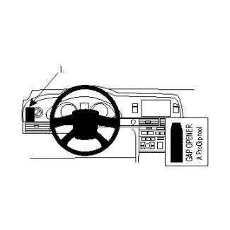 Brodit ProClip Monteringsbeslag - Audi A6 2010 og Audi S6 2010