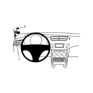 Brodit Proclip Monteringsbeslag - Citroen C3 10-16