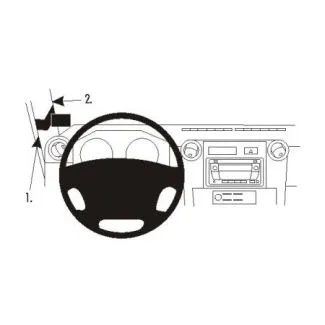 Brodit Proclip Monteringsbeslag - Toyota LandCruiser 70 08-17