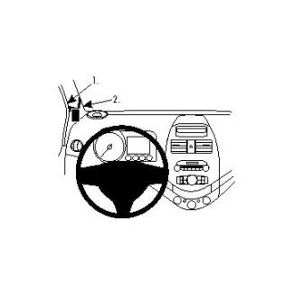 Brodit Proclip Monteringsbeslag - Chevrolet Spark 11-15