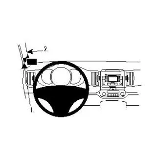 Brodit Proclip Monteringsbeslag - Kia Sportage 11-13
