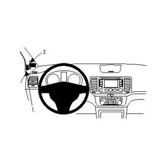 Brodit Proclip Monteringsbeslag - Seat Alhambra 11-19 og Volkswagen Sharan 11-22