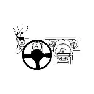 Brodit Proclip Monteringsbeslag - Mini Cooper Countryman 10-16 og Paceman 13-16