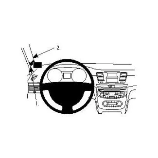 Brodit Proclip Monteringsbeslag - Peugeot 508 11-18