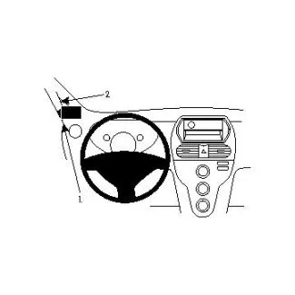 Brodit Proclip Monteringsbeslag - Citroen C-Zero 10-17, Mitsubishi i-MiEV 10-17 og Peugeot iOn 10-17