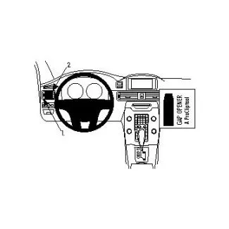 Brodit Proclip Monteringsbeslag - Volvo S80 12-16, V70 II 12-16 og XC70 12-16
