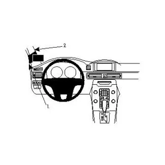 Brodit Proclip Monteringsbeslag - Volvo S80 12-16, V70 II 12-16 og XC70 12-16