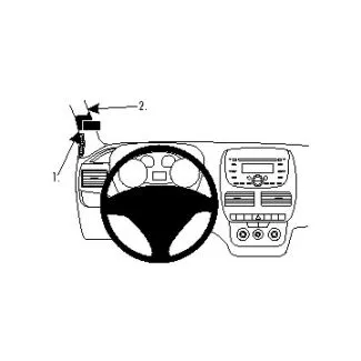 Brodit Proclip Monteringsbeslag - Fiat Doblò 10-14 og Opel Combo 12-18