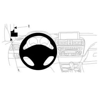Brodit ProClip Monteringsbeslag - BMW 1-Series F20, F21 12-17 (KUN til 5-dørs modeller)