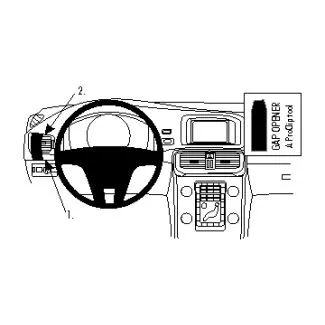 Brodit Proclip Monteringsbeslag - Volvo V40 13-20