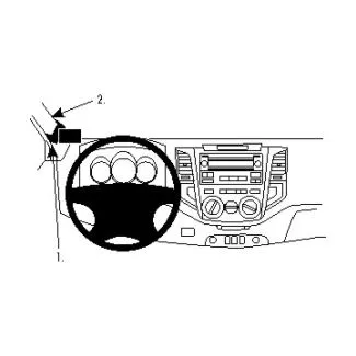 Brodit Proclip Monteringsbeslag - Toyota HiLux 12-16