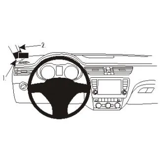 Brodit Proclip Monteringsbeslag - Skoda Octavia III 13-21