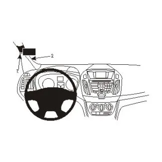 Brodit Proclip Monteringsbeslag - Ford Tourneo Connect 14-17 og Transit Connect 14-17