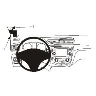 Brodit Proclip Monteringsbeslag - Nissan Qashqai 14-21