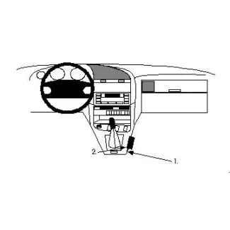 Brodit ProClip Monteringsbeslag - BMW 3-series E36 91-98