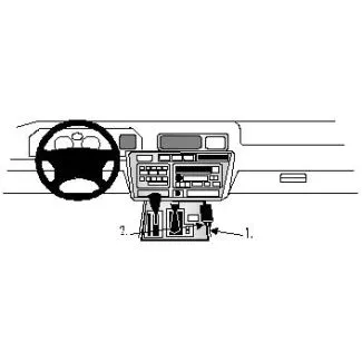 Brodit Proclip Monteringsbeslag - Lexus LX Series 95-98