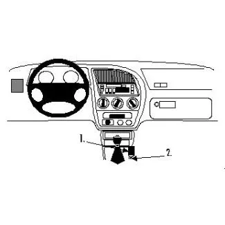 Brodit Proclip Monteringsbeslag - Peugeot 306 93-02