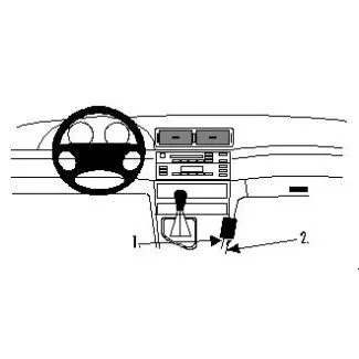 Brodit ProClip Monteringsbeslag - BMW 3-Series M3 E46 98-04 og BMW Compact 01-07