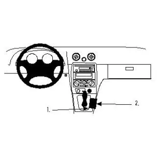 Brodit Proclip Monteringsbeslag - Mazda Miata 98-05 og Mazda MX-5 98-05