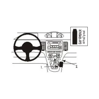 Brodit Proclip Monteringsbeslag - Fiat Idea 04-14 og Lancia Musa 04-07