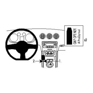 Brodit ProClip Monteringsbeslag - Audi TT 07-14