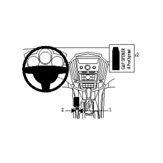 Brodit Proclip Monteringsbeslag - Cadillac SRX 10-16