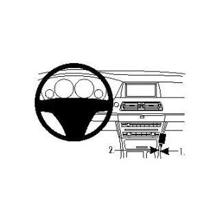 Brodit ProClip Monteringsbeslag - BMW 5-series GT F07 10-17